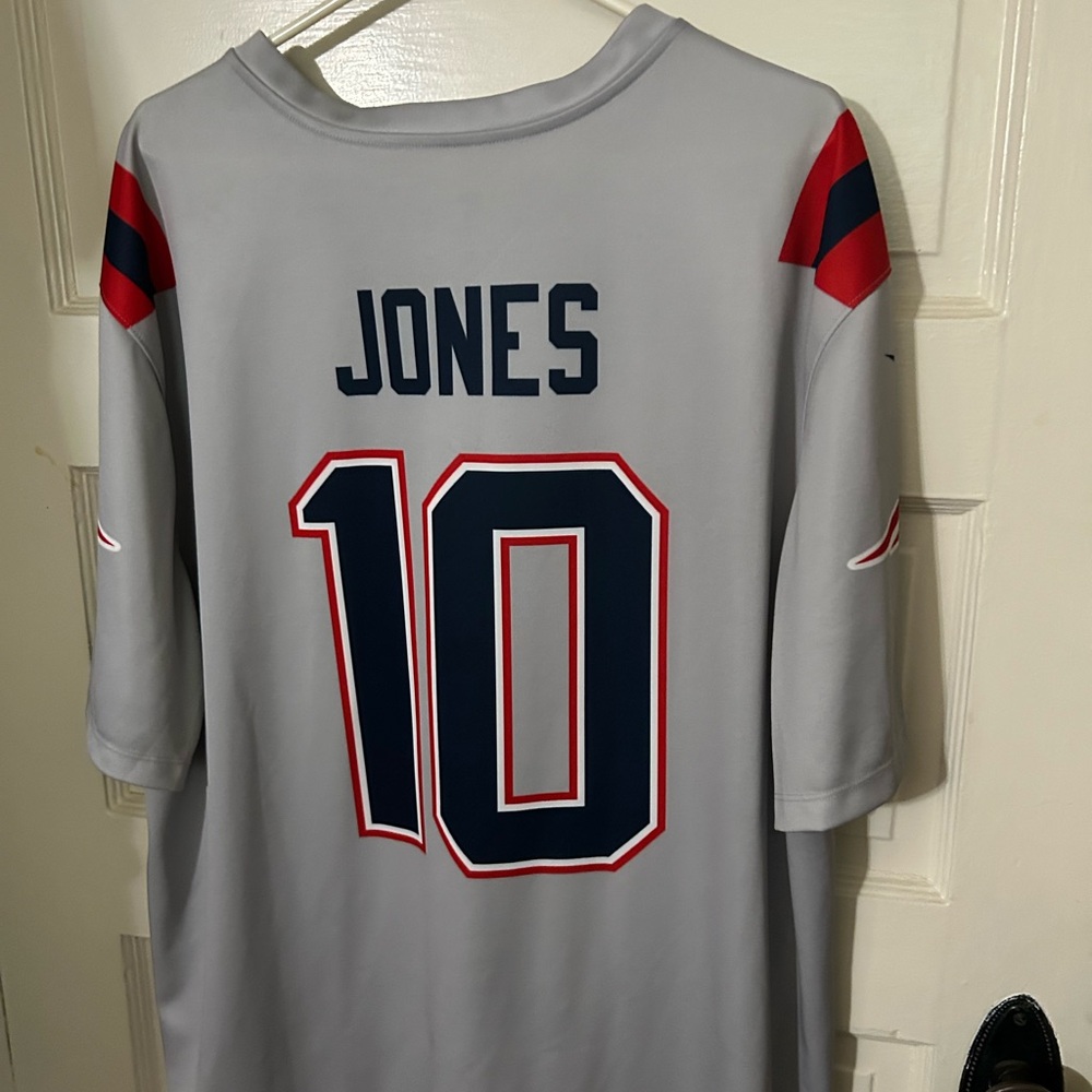 Nike Gray and Red Men's Jersey